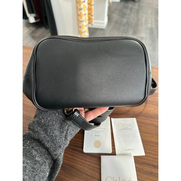 Chloe Faye Suede and Leather Backpack - Picture 13 of 16